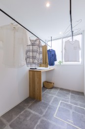 洗濯もの干し場オススメ 浜松でおしゃれな注文住宅を建てる工務店クラシア Crasia